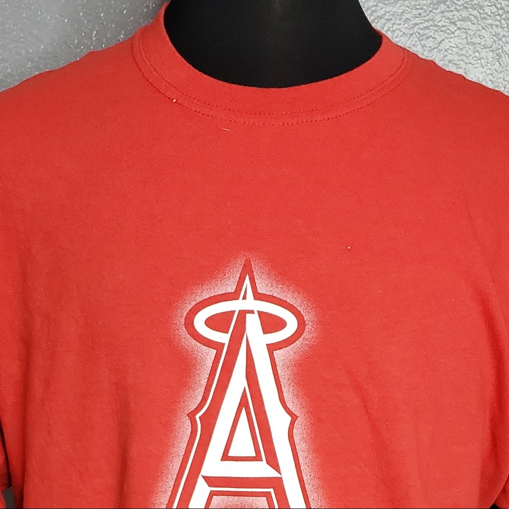 Los Angeles Angels Red XL PreOwned T-Shirt-Baseball  Team Merch